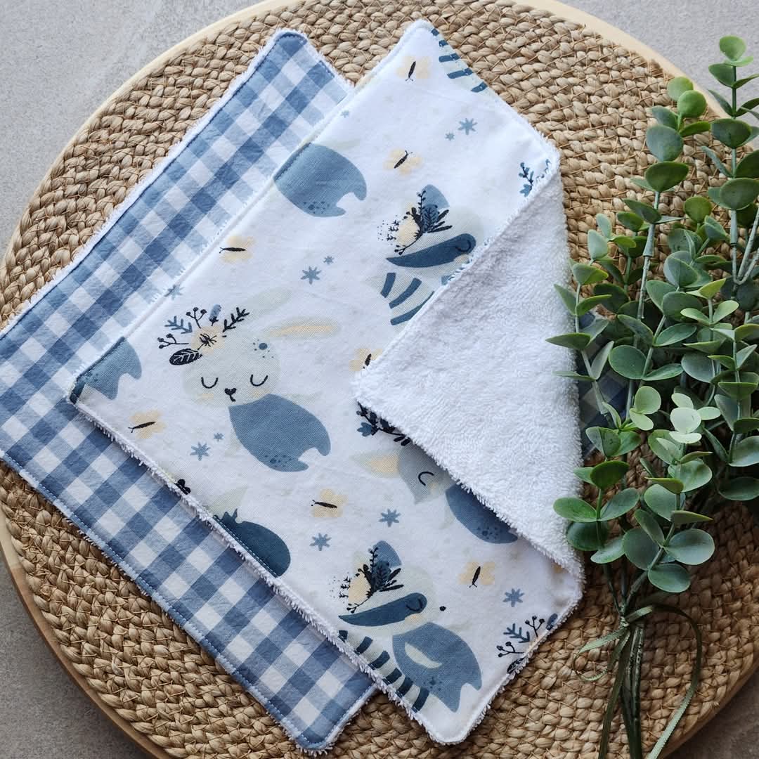Face Cloth 2pk - Handmade by Stitch me Beautiful