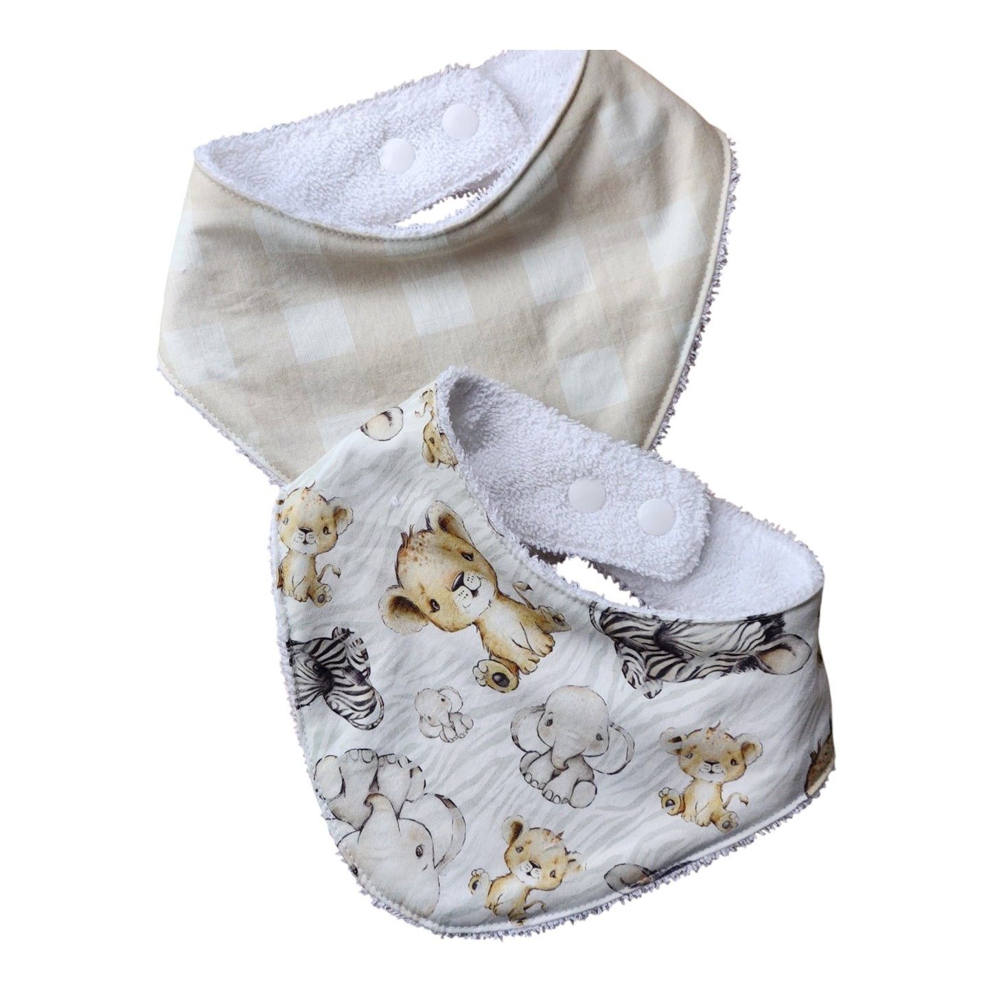Bib Set 2pk - Handmade by Stitch me Beautiful