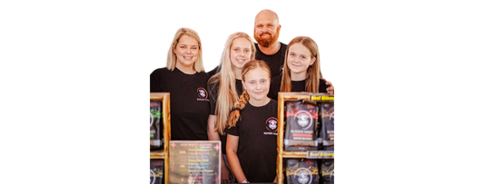 Brett, Eve, Zara, Penny and Brooke of Nungra Nibbles