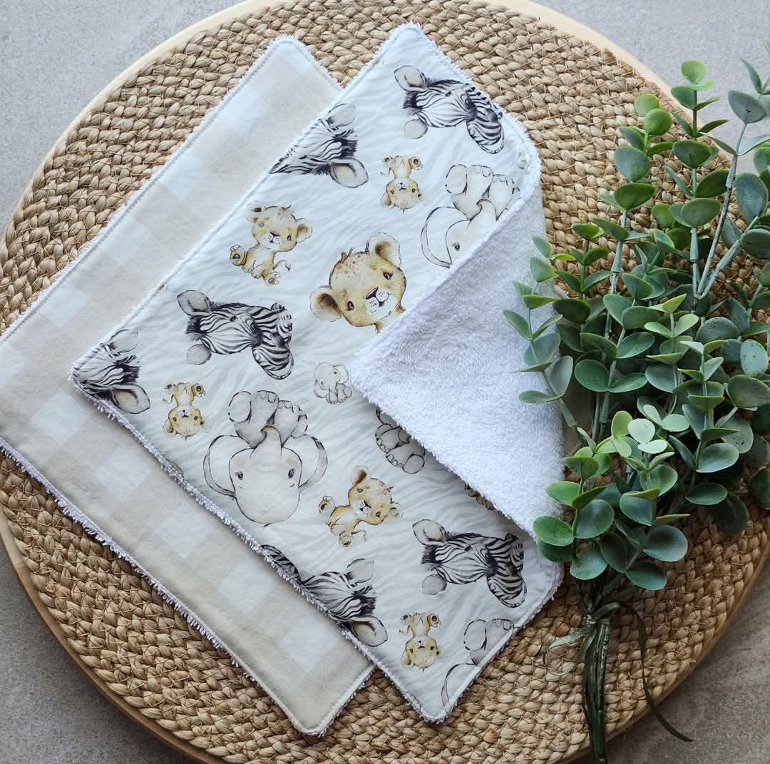 Face Cloth 2pk - Handmade by Stitch me Beautiful