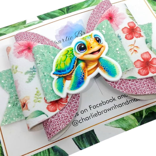 4.5" Resin Turtle Bow