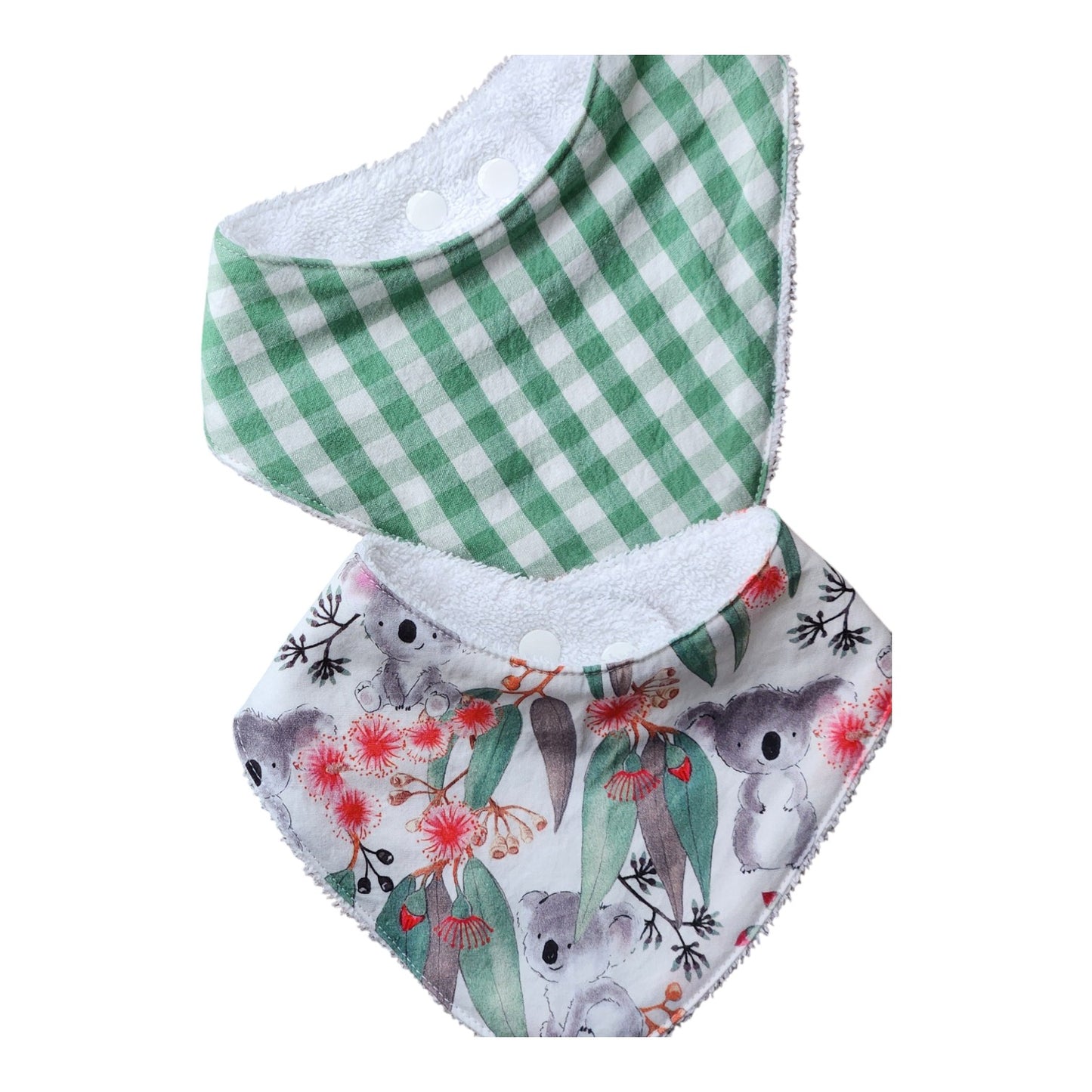 Bib Set 2pk - Handmade by Stitch me Beautiful