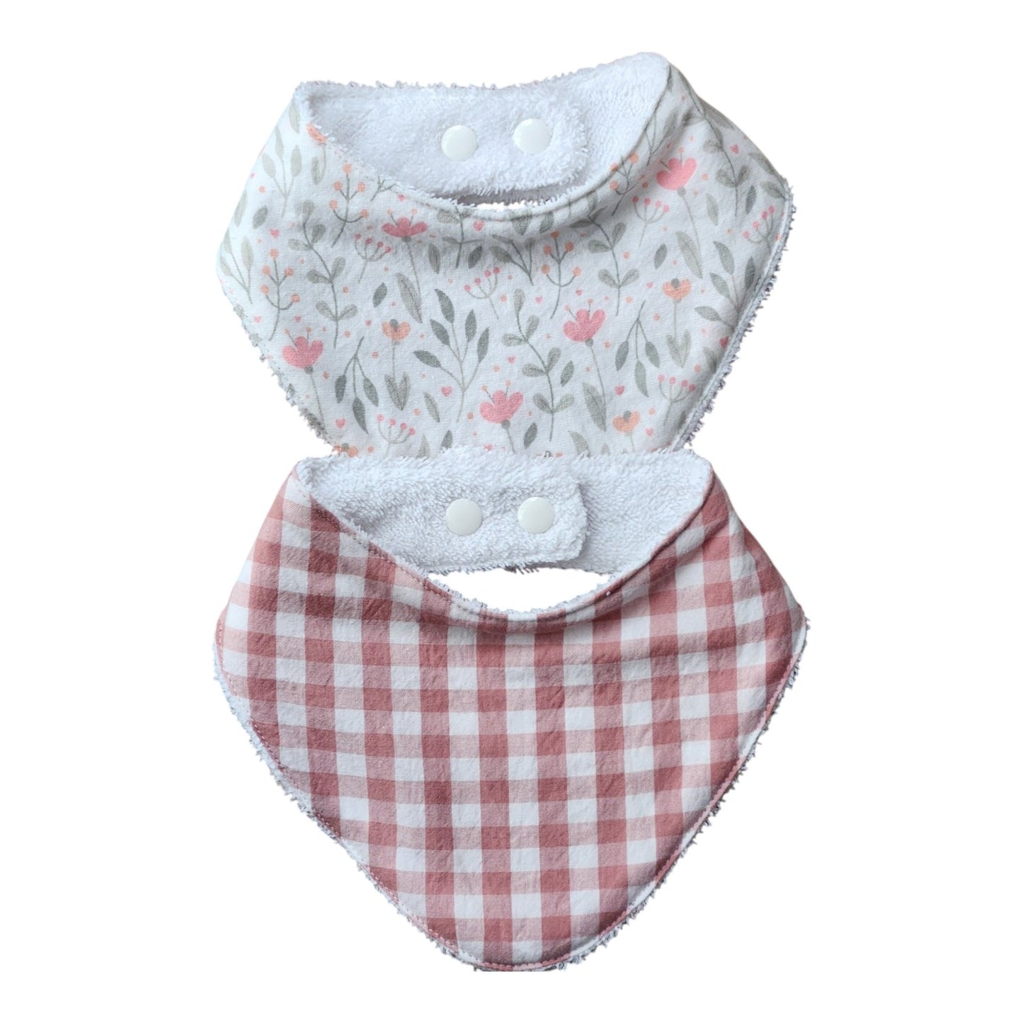 Bib Set 2pk - Handmade by Stitch me Beautiful