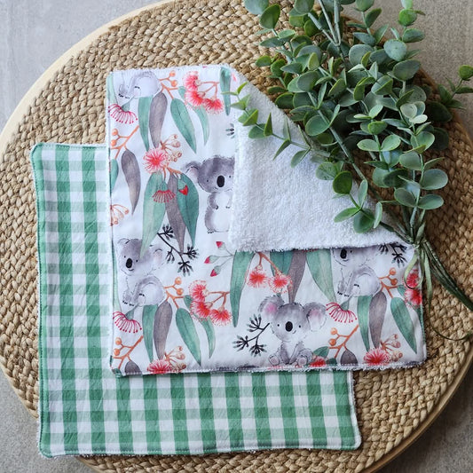 Face Cloth 2pk - Handmade by Stitch me Beautiful