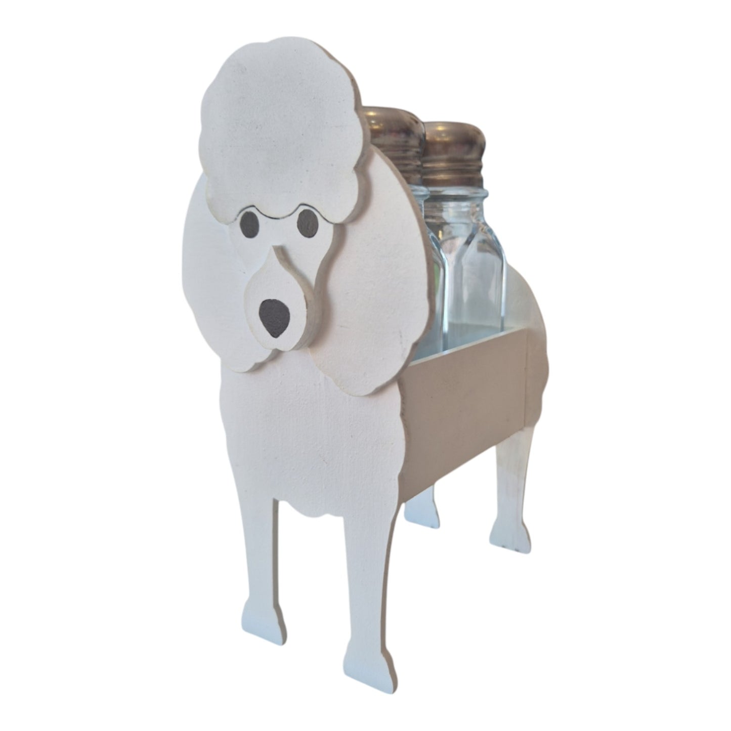 Animal Salt & Pepper Shaker Holder - Handmade by WEMIK Custom Timberworks